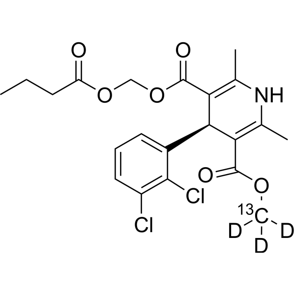(R)-Clevidipine-13C,d3 (Clevidipine 13C,d3)